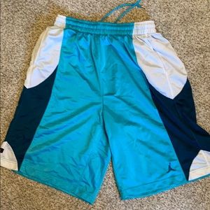Teal Jordan Athletic Shorts